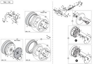 ΤΡΟΧΟΣ ΡΥΘΜΙΣΗΣ ΒΑΘΟΥΣ 400Χ115mm ΠΛΗΡΗΣ GASPARDO F06120406R-thumb-2