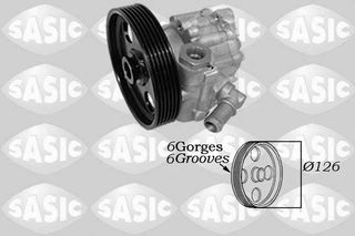 Πυξίδα διεύθυνσης/αντλία CITROEN BERLINGO, BERLINGO/MINIVAN; PEUGEOT PARTNER, PARTNER/MINIVAN 2.0D 12.99-12.11