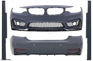 BODY KIT BMW 4 Series F32 F33 (2013-up) M4 Design Coupe Cabrio with Housing for Fog Lights ΕΤΟΙΜΟΠΑΡΑΔΟΤΟ