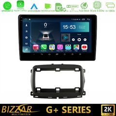 Bizzar G+ Series Fiat 500 2016> 8core Android12 6+128GB Navigation Multimedia Tablet 9″