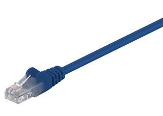GOOBAY καλώδιο U/UTP CAT 5e 68355, CCA, AWG 28/7, 2m, μπλε