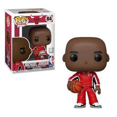 Funko POP! NBA: Bulls - Michael Jordan (Red Warm-Ups) #84  (Exclusive)