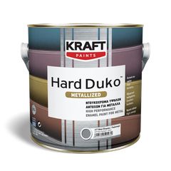 Ντουκόχρωμα Υψηλών Αντοχών για Μέταλλα 603-Βάση Όλυμπος Mατ Hard Duko Metallized