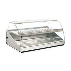 Θερμαινόμενη Βιτρίνα Για 3xGN1/1 2.4kW 100x72x47,5cm Roller Grill VH1000