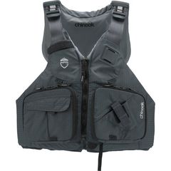 NRS Chinook Fishing PFD - CE/ISO Charcoal / NRS-40050.04-C_1