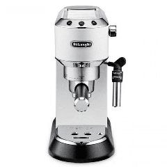 Delonghi EC685.W DEDICA Dedica Pump Αυτόματη Μηχανή Espresso 1300W Πίεσης 15bar Λευκή