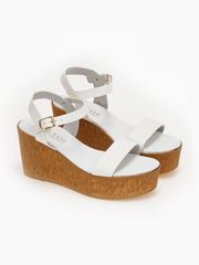 Πλατφόρμες ελληνικής κατασκευής με μπαρέτα - Λευκό