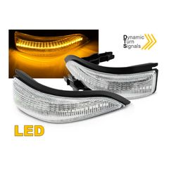 Φλας Καθρέπτων Για Toyota Yaris 11-19 Led Dynamic White 2 Τεμάχια