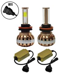 LED HID KIT H11 45 Watt 4500 Lumen 9-32 Volt DC 6000k GloboStar 99709