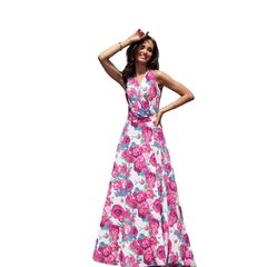 Καθημερινό Φόρεμα 181652 Roco Fashion Πολύχρωμο SUK0402 L91 Multicolor