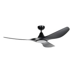 Ανεμιστήρας Οροφής Ø132x29,5cm 30w DC 5 Ταχύτητες, Timer,Led 19w 3000-4000-6000K Summer-Winter mode, Μαύρο Ματ Eglo Portsea 35114