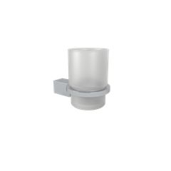 Ποτηροθήκη Επιτοίχια W75xD110xH95mm Verdi Kappa Chrome 3040522