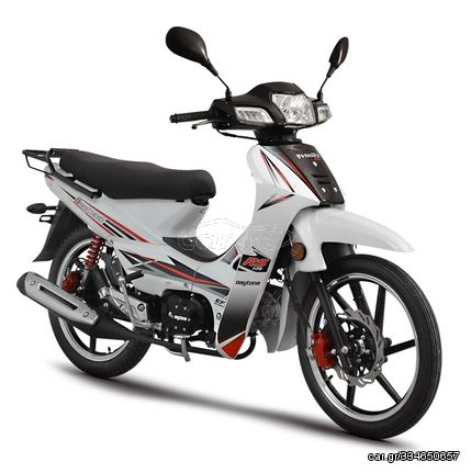 Daytona DY125i RS EFI CBS άσπρο-μαύρο