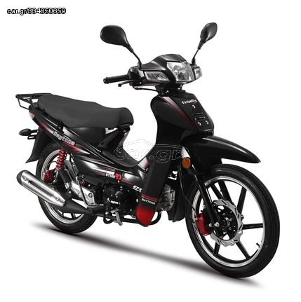 Daytona DY 125i RS EFI CBS μαύρο