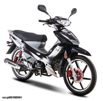 Daytona Sprinter 50cc euro-5 μαύρο