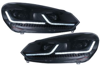 Προβολείς LED για VW Golf 6 (2008-2013)Facelift G7.5 Dynamic Lights 