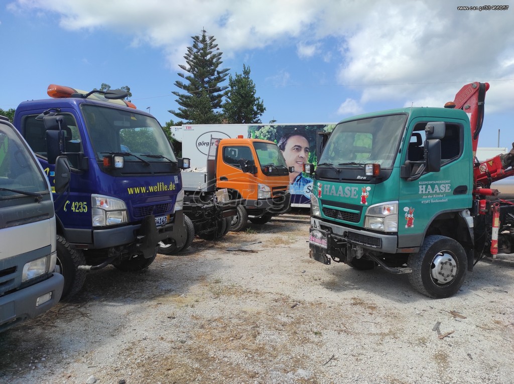 Ανατροπή Mitsubishi 2007 Fuso rexter canter 4x4