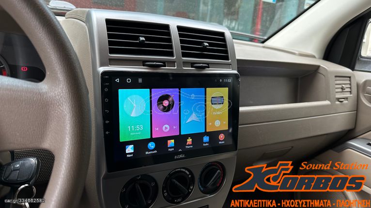 JEEP COMPASS - ΟΘΟΝΗ ANDROID BIZZAR U-FR8-JP1023 !!ΑΠΟ ΤΟ 1988 ΚΟΝΤΑ ΣΑΣ!! ΑΔΡΙΑΝΟΘΥΡΩΝ 29 ΔΑΦΝΗ-ΥΜΗΤΤΟΣ wwwkorbosgr