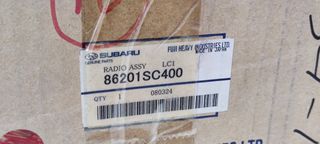SUBARU FORESTER 2007-2011 ράδιο/CD 86201SC400 ΠΡΟΣΦΟΡΑ ΓΝΗΣΙΟ !!!-thumb-1