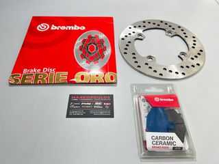 ΔΙΣΚΟΠΛΑΚΑ ΠΙΣΩ BREMBO KAWASAKI Z750 '04-'12, Z1000 '03-'06, ER6-N/F, VERSYS 650, ZX6-R, ZX9-R