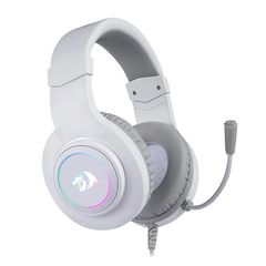 Redragon H260W Λευκό Hylas Over Ear Gaming Headset με σύνδεση 2x3.5mm / USB *