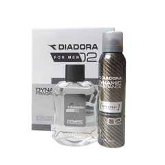 Diadora Dynamic 02 For Men Gift Set - After Shave EDT 100ml & Deodorant 150ml