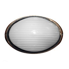 Φωτιστικό πλαφονιέρα με ντουί Ε27 230V AC max 60W σε χρυσό - μαύρο χρώμα σώματος & IP45 κατάλληλη για εξωτερικό χώρο