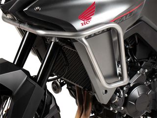 HEPCO BECKER άνω προστατευτικά κάγκελα για HONDA XL 750 TRANSALP 2023- ασημί