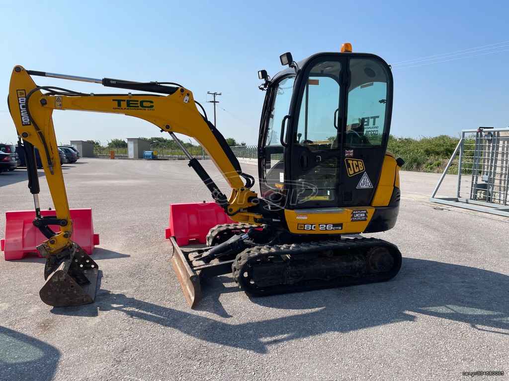 Εκσκαφάκι (διαβολάκι) JCB 2017 8018