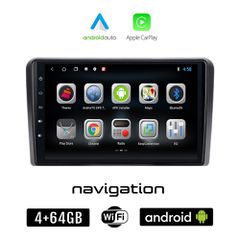 VW SKODA SEAT Android (4GB + 64GB) οθόνη αυτοκίνητου 10" GPS WI-FI (Playstore Youtube Golf V 5 6 Polo Passat Octavia Leon Volkswagen MP3 USB Radio ΟΕΜ Bluetooth ηχοσύστημα OEM Android Auto Apple Carpl
