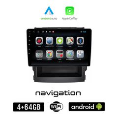 SUBARU IMPREZA - FORESTER (μετά το 2019) Android οθόνη αυτοκίνητου 4GB + 64GB με GPS WI-FI (ηχοσύστημα αφής 9" ιντσών OEM Android Auto Apple Carplay Youtube Playstore MP3 USB Bluetooth Mirrorlink εργο