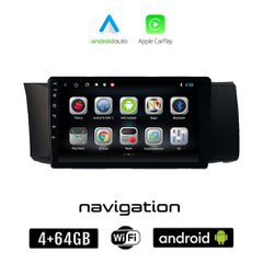 SUBARU BRZ (μετά το 2012) Android οθόνη αυτοκίνητου 4GB + 64GB με GPS WI-FI (ηχοσύστημα αφής 9" ιντσών OEM Android Auto Apple Carplay Youtube Playstore MP3 USB Radio Bluetooth Mirrorlink εργοστασιακή