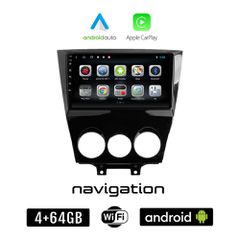 MAZDA RX-8 (μετά το 2008) Android οθόνη αυτοκίνητου 4GB + 64GB με GPS WI-FI (ηχοσύστημα αφής 9" ιντσών OEM Android Auto Apple Carplay Youtube Playstore MP3 USB Radio Bluetooth Mirrorlink εργοστασιακή