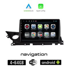 MAZDA 6 (μετά το 2021) Android οθόνη αυτοκίνητου 4GB + 64GB με GPS WI-FI (ηχοσύστημα αφής 9" ιντσών OEM Android Auto Apple Carplay Youtube Playstore MP3 USB Radio Bluetooth Mirrorlink εργοστασιακή, 4x