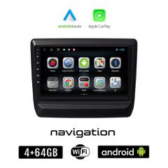 ISUZU D-MAX (μετά το 2021) Android οθόνη αυτοκίνητου 4GB + 64GB με GPS WI-FI (ηχοσύστημα αφής 9" ιντσών OEM Android Auto Apple Carplay Youtube Playstore MP3 USB Radio Bluetooth Mirrorlink εργοστασιακή