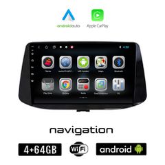 HYUNDAI i30 (μετά το 2018) Android οθόνη αυτοκίνητου με GPS WI-FI 4GB + 64GB (ηχοσύστημα αφής 9" ιντσών OEM Android Auto Apple Carplay Youtube Playstore MP3 USB Radio Bluetooth Mirrorlink εργοστασιακή