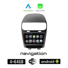 FIAT FREEMONT (μετά το 2008) Android οθόνη αυτοκίνητου 4GB + 64GB με GPS WI-FI (ηχοσύστημα αφής 9" ιντσών OEM Android Auto Apple Carplay Youtube Playstore MP3 USB Radio Bluetooth Mirrorlink εργοστασια