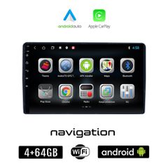 DACIA DUSTER (2012 - 2019) Android οθόνη αυτοκίνητου 4GB + 64GB με GPS WI-FI (ηχοσύστημα αφής 9" ιντσών OEM Android Auto Apple Carplay Youtube Playstore MP3 USB Radio Bluetooth Mirrorlink εργοστασιακή