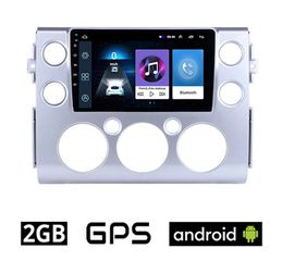 TOYOTA FJ CRUISER (2007 - 2013) Android οθόνη αυτοκίνητου 2GB με GPS WI-FI (ηχοσύστημα αφής 9" ιντσών OEM Youtube Playstore MP3 USB Radio Bluetooth Mirrorlink εργοστασιακή, 4x60W, AUX, πλοηγός)