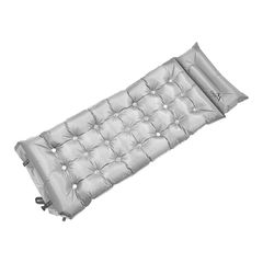 Στρώμα Camping Midnight αυτοφούσκωτο με μαξιλάρι 188x66x6cm ασημί