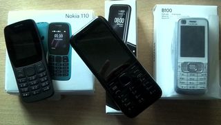 Nokia 110, 6120, 8000
