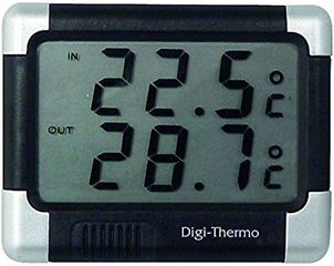 TERMOMETRO-RELOJ ΟΡΓΑΝΟ ΕΞΩΤΕΡΙΚΗΣ ΘΕΡΜΟΚΡΑΣΙΑΣ 65Χ50mm
