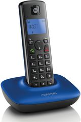 Motorola T401+ Blue GR Ασυρματο Τηλέφωνο  Με  Aνοιχτή Aκρόαση