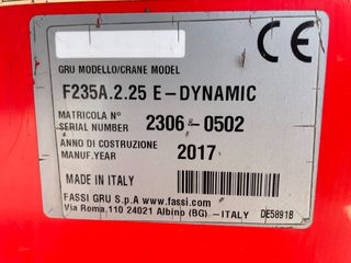 Γερανοί Fassi 2017 FASSI F235A  2017*-thumb-11