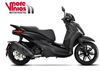 Piaggio Beverly 300i '24 DEEP BLACK ★EΠΩΝΥΜΑ ΔΩΡΑ+ΤΕΛΗ'24★