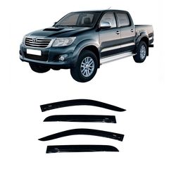 ΑΝΕΜΟΘΡΑΥΣΤΕΣ TOYOTA HILUX (2005-2015) 4ΤΜΧ ΣΕΤ MADE BY RAPTOR4X4 ***ΛΑΔΑΣ-4Χ4***