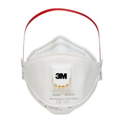 Επαγγελματική Μάσκα Προστασίας FFP3 - Μοντέλο 3Μ Aura 9332+ με Βαλβίδα