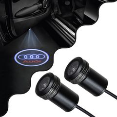 GloboStar® 81602 AUDI Ghost Car Brand Logo Projector LED CREE XHP35 3W 240lm 120° DC 12V IP20 6000K