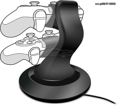 Speedlink TwinDock Charging System for PS4, Black (SL-4511-BK) - PlayStation 4