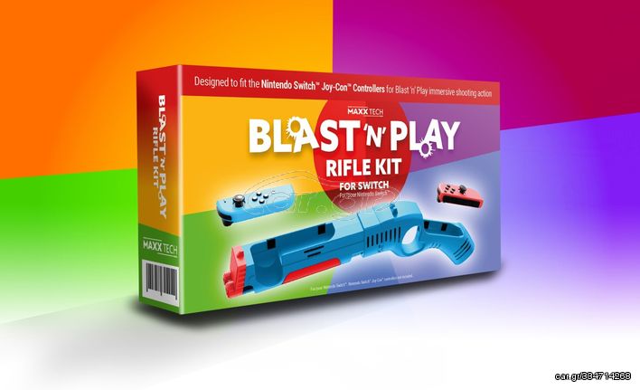 Blast ‘n’ Play Rifle Kit for Switch - Nintendo Switch